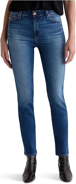 Mari Mid Rise Slim Straight Jean In 12 Years Assumption