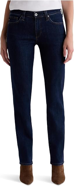 Джинсы AG Jeans Sandra Low Rise Slim Straight In Modern Indigo