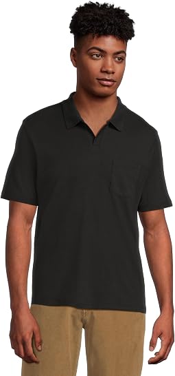 Short Sleeve Johnny Collar
