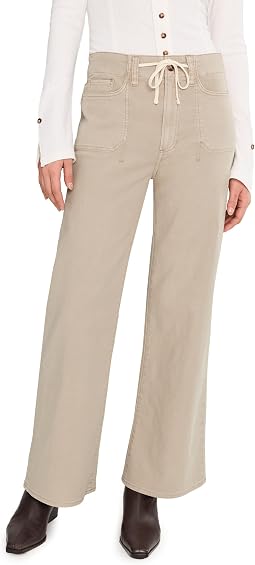 Arellia Ankle Utility Pockets And Knee Darts In Vintage Dark Cobblestone