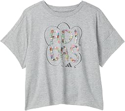 Drop Shoulder Heather Tee (Big Kid)