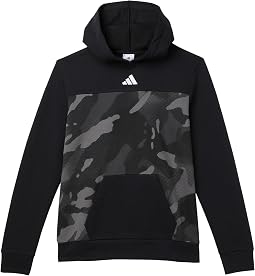 All Over Printcolor Block Halftone Camo Hooded Pullover (Big Kid)