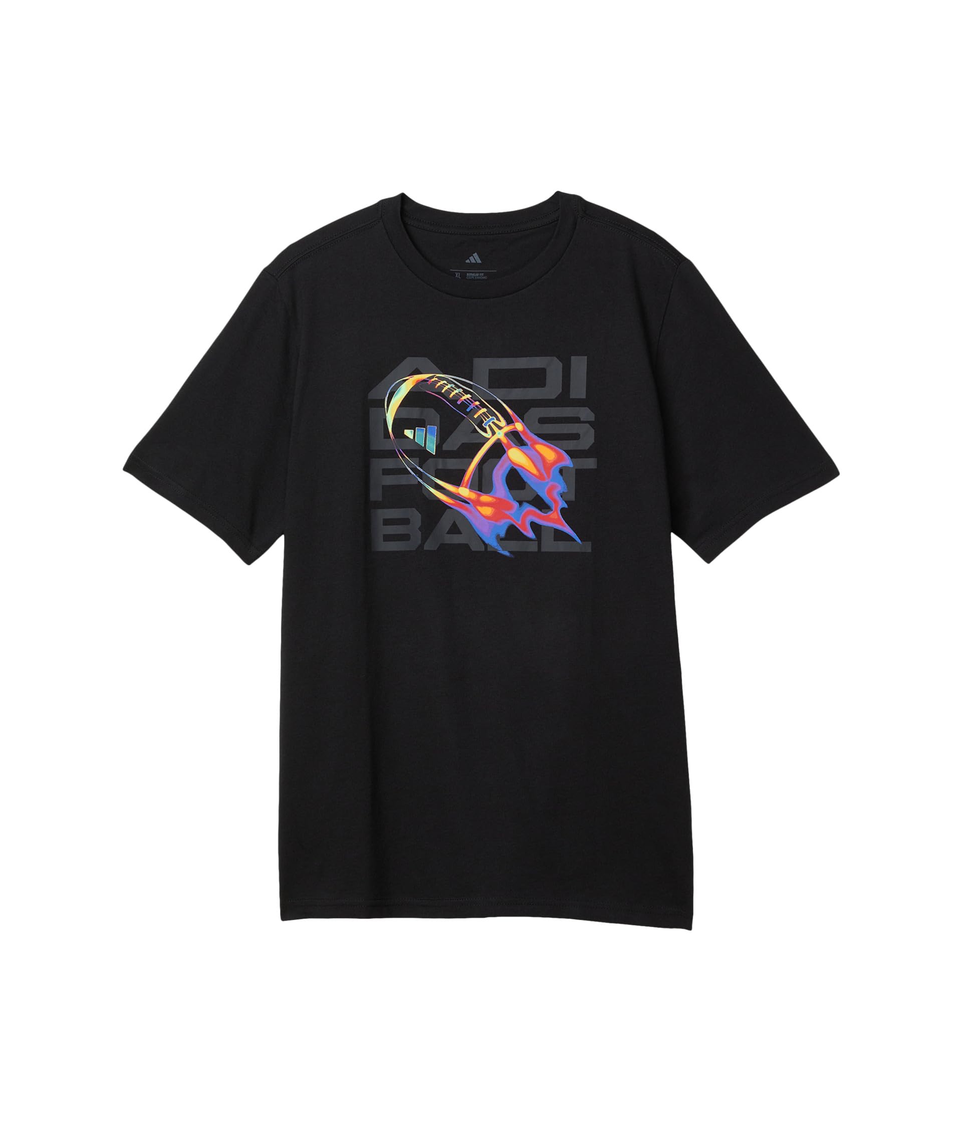 Flame Football Tee (Big Kid)