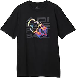 Flame Football Tee (Big Kid)