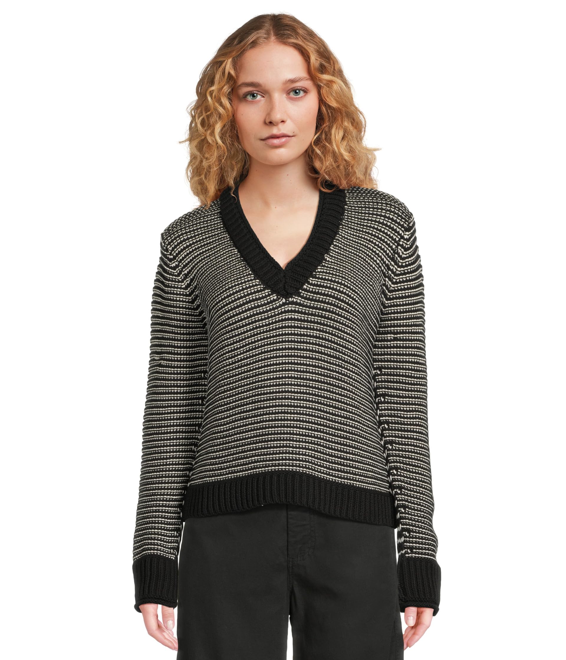 Джемпер Michael Stars Linda V-neck Pullover