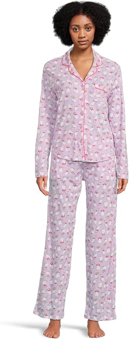 Novelty Long Sleeve Girlfriend Pajama Set