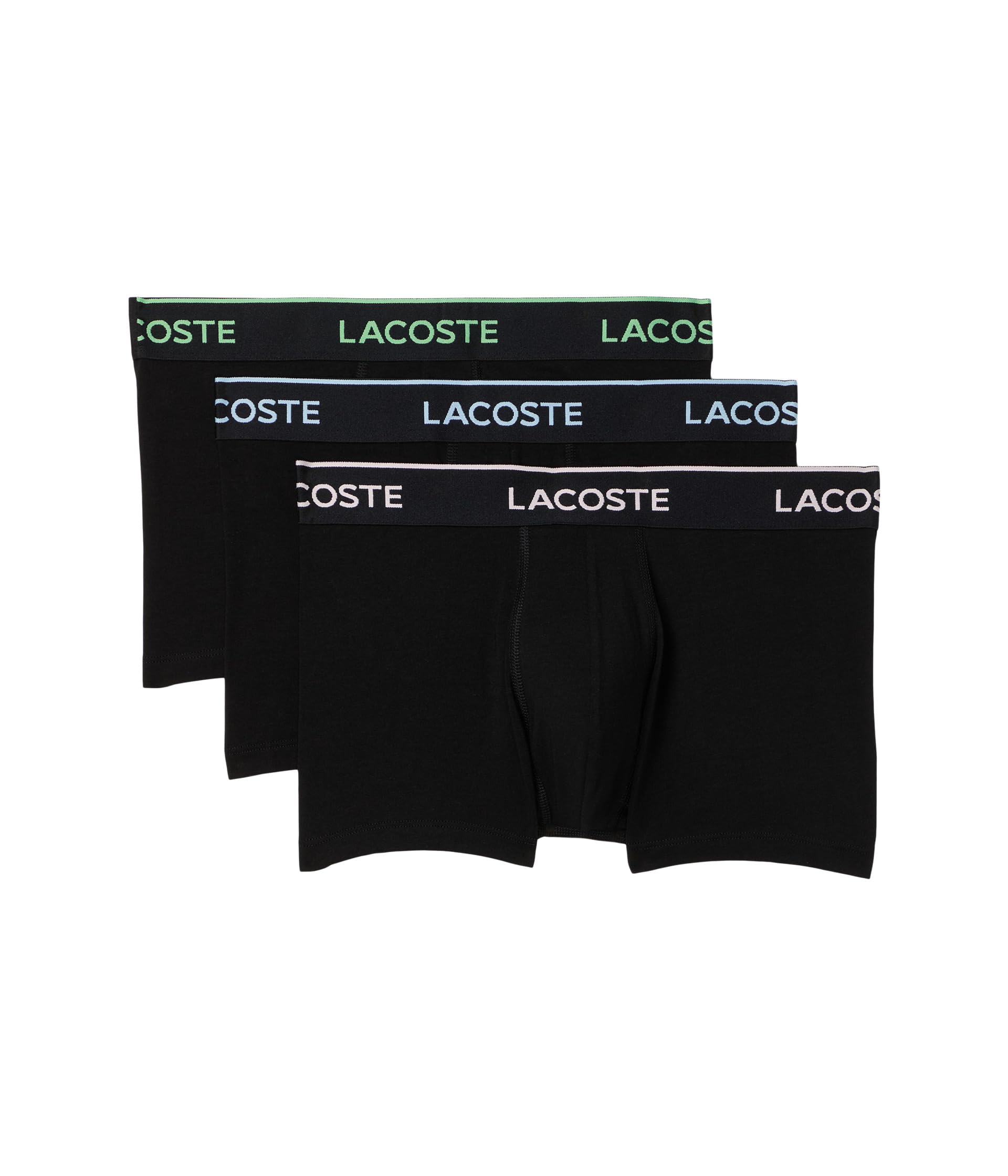 3-Pack Crocodile Logo Trunks