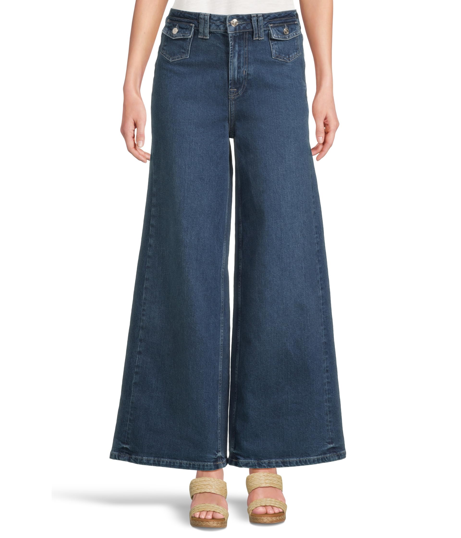 We The Free Kellee High-Rise Palazzo Jeans