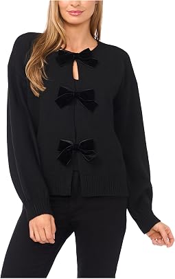 Bow Closure Cardigan