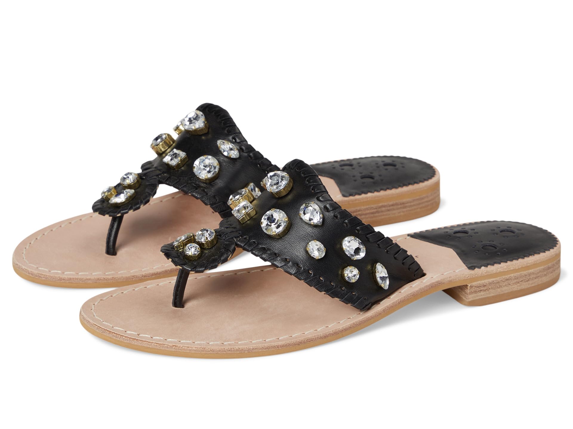 Сандалии Jacks Flat Jeweled