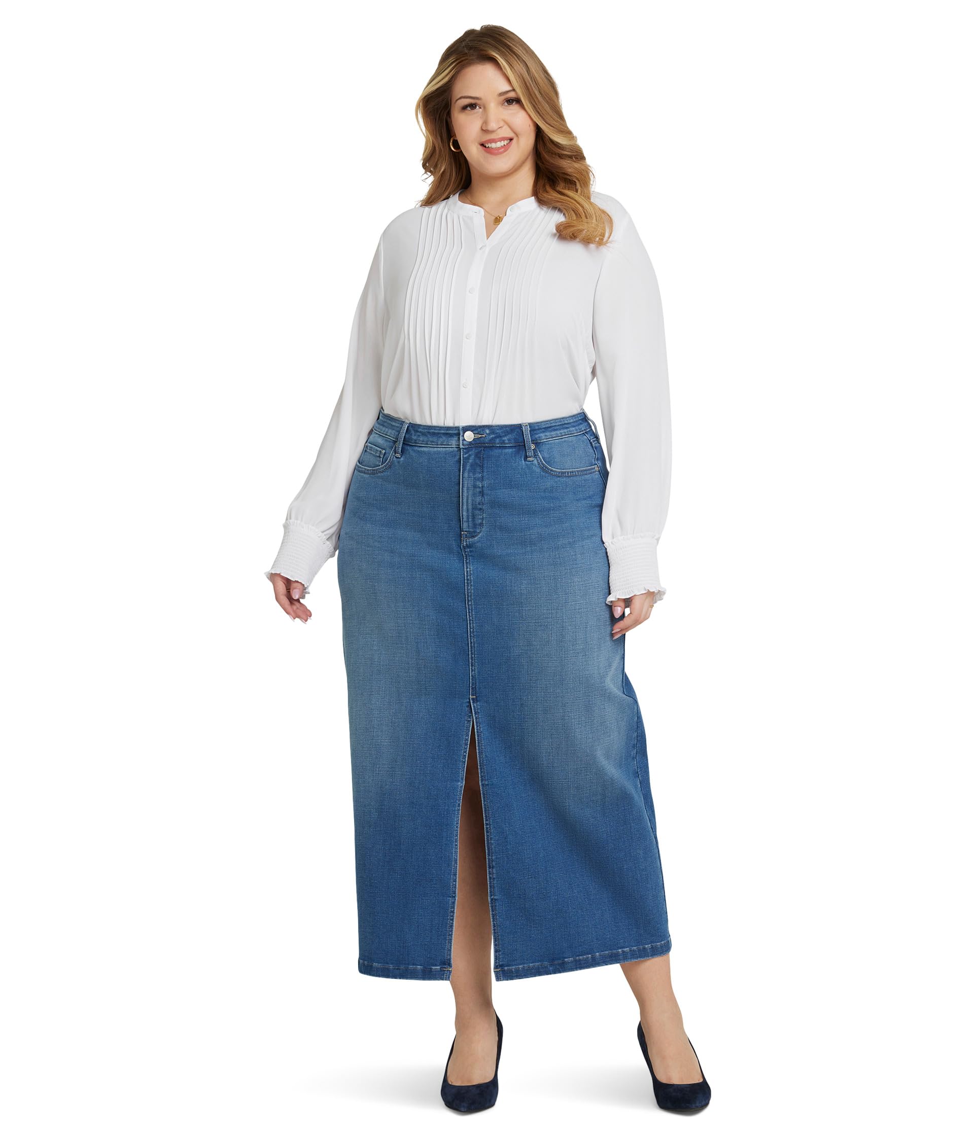 Длинная юбка Plus Size