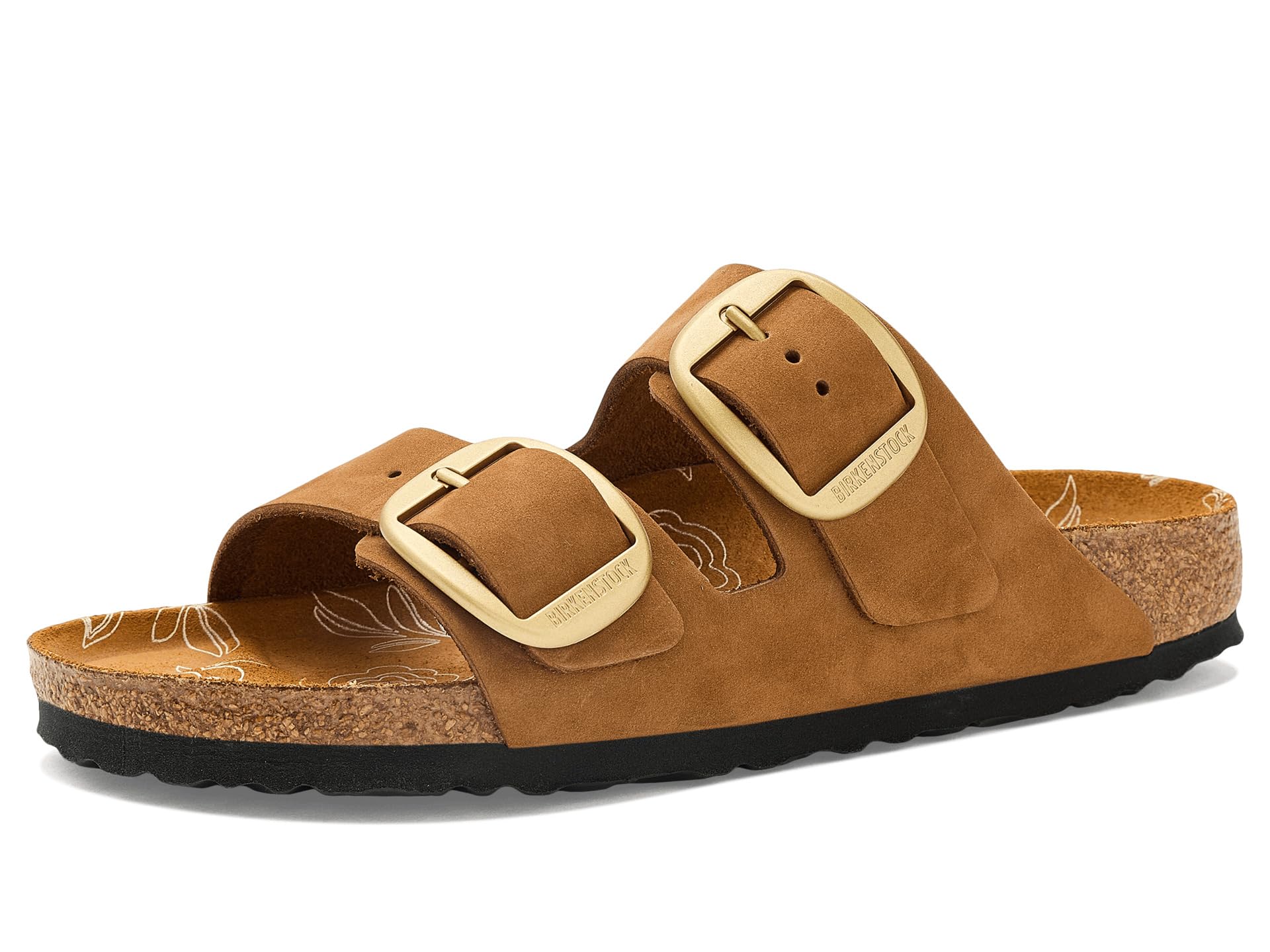 Сандалии Arizona Big Buckle Printed Footbed - Nubuck