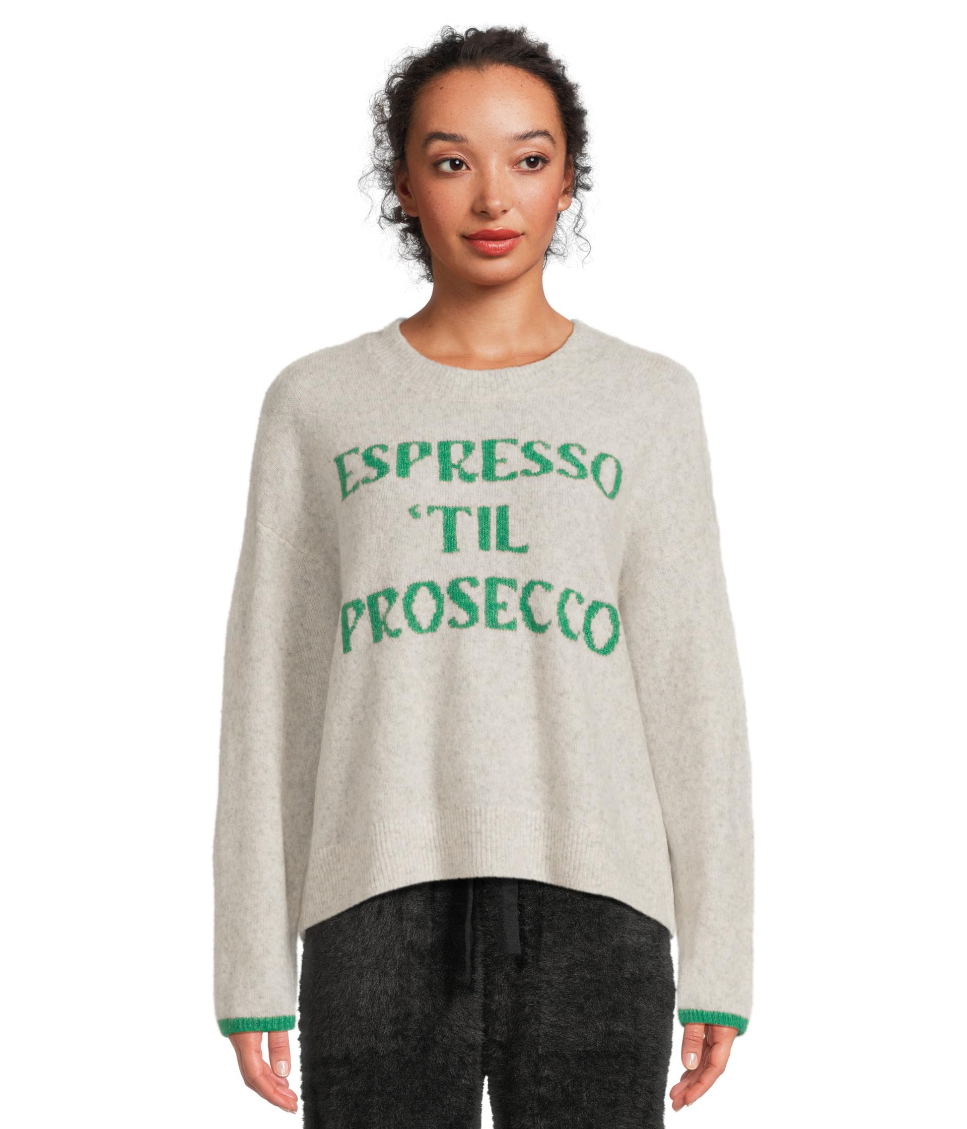 Espresso To Prosecco Sweater Knit Crew