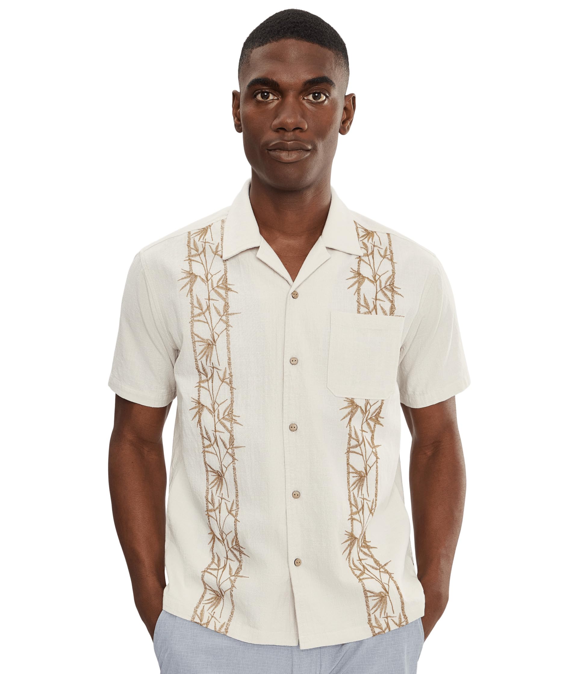Рубашка Sano Camp Embroidered Short Sleeve