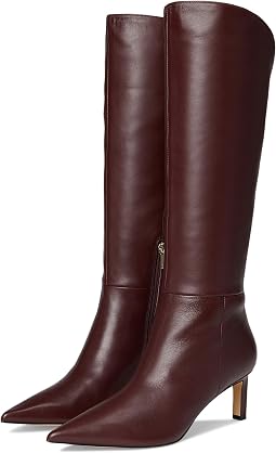 Dark Red Leather