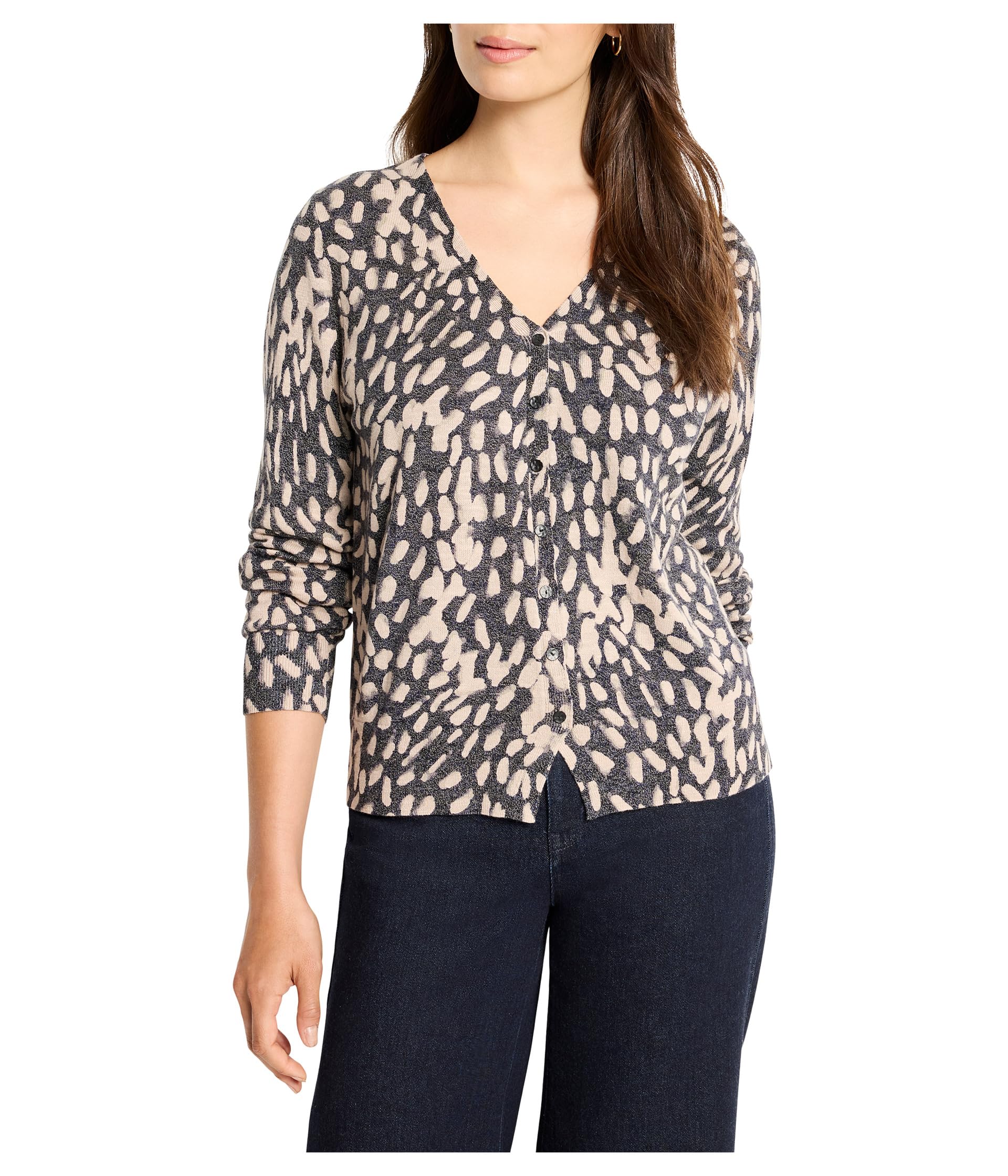 Пуловер Wild Dot Buttoned Up