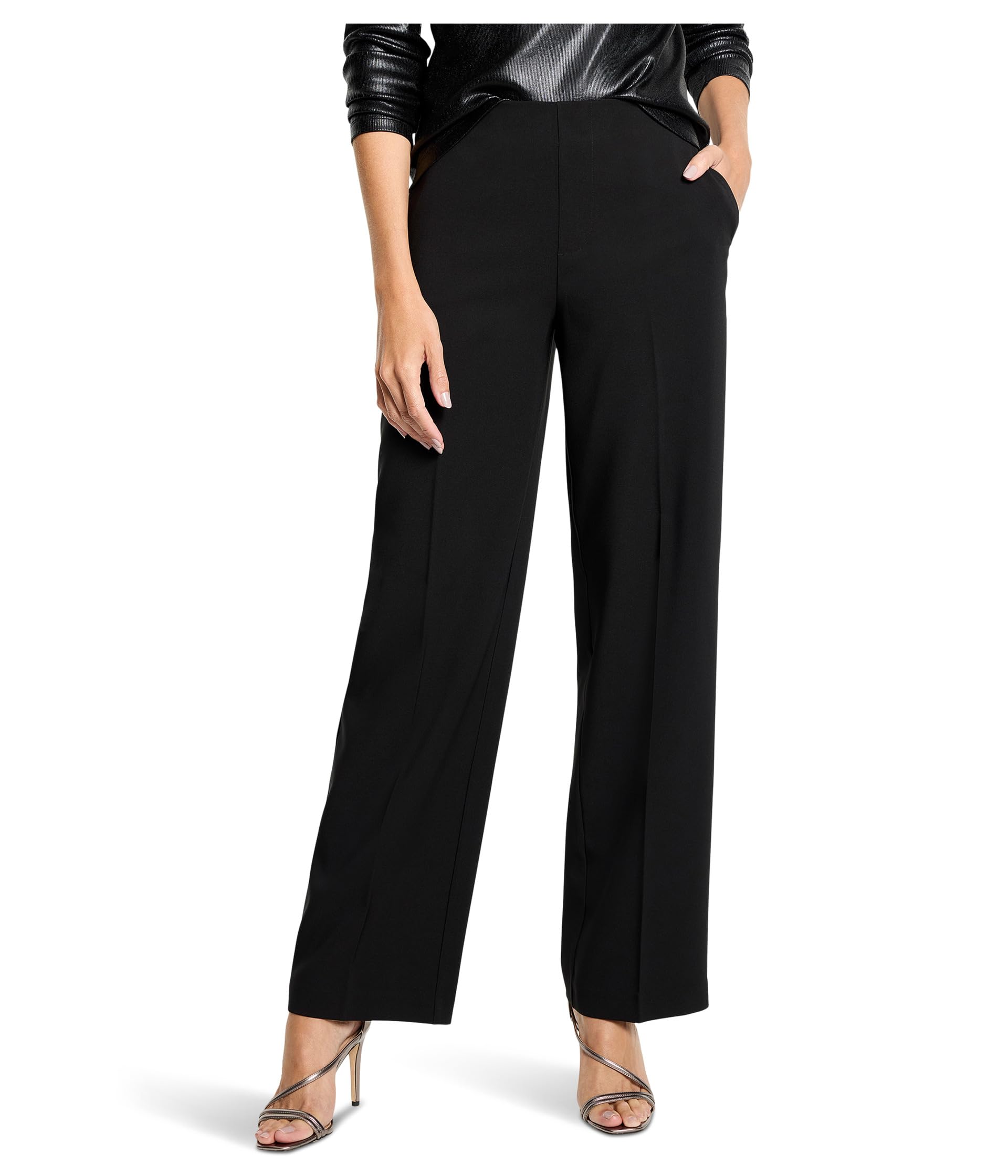 Брюки 31" Stretch Suiting Lenox Wide-leg Женский