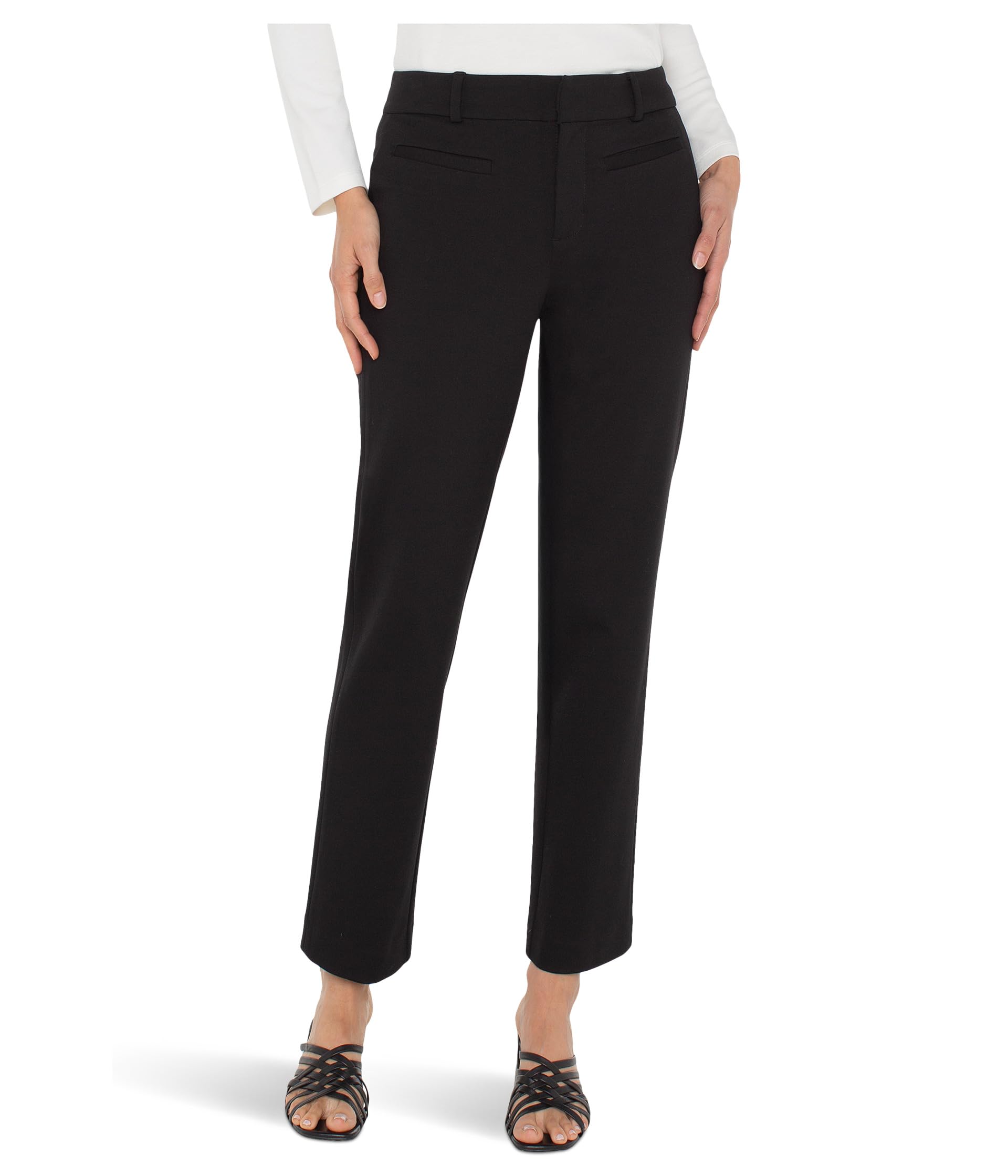 Petite Holly Mid-rise Welt Pocket Trouser 26" Inseam