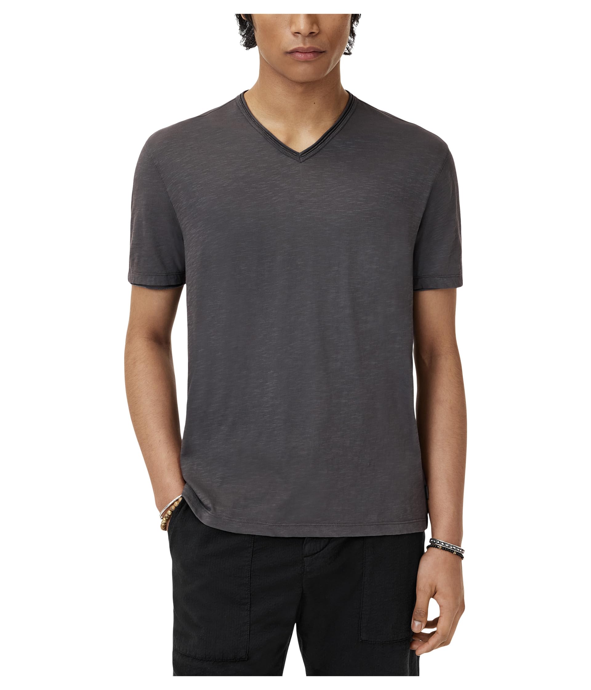 Футболка Miles V-Neck K3595F25 John Varvatos Мужская