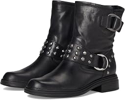Black Stud Leather