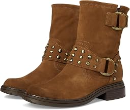 Dark Chestnut Stud Suede