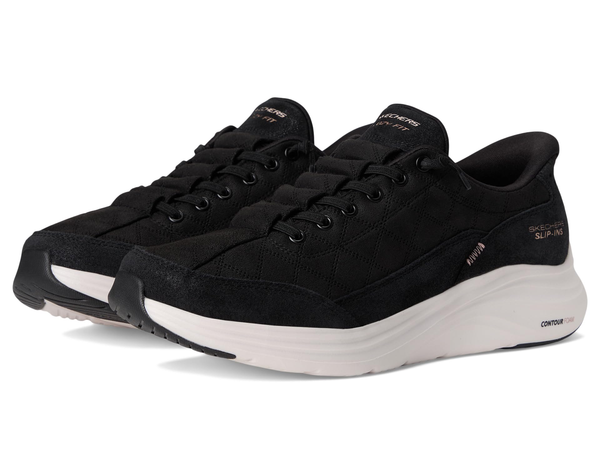 Кроссовки SKECHERS Contour Foam Cozy Fit Hands Free Slip-ins