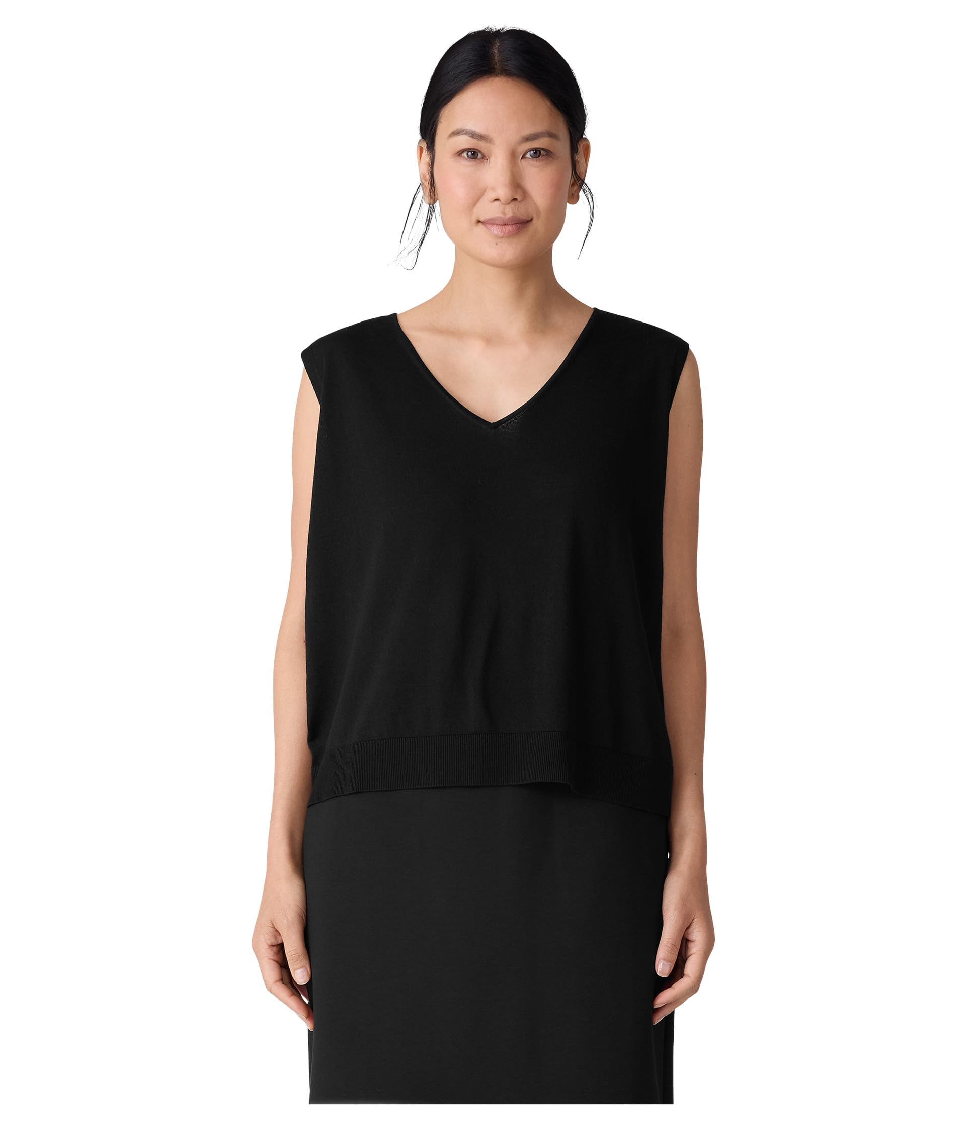 Super Fine Merino V-neck Vest