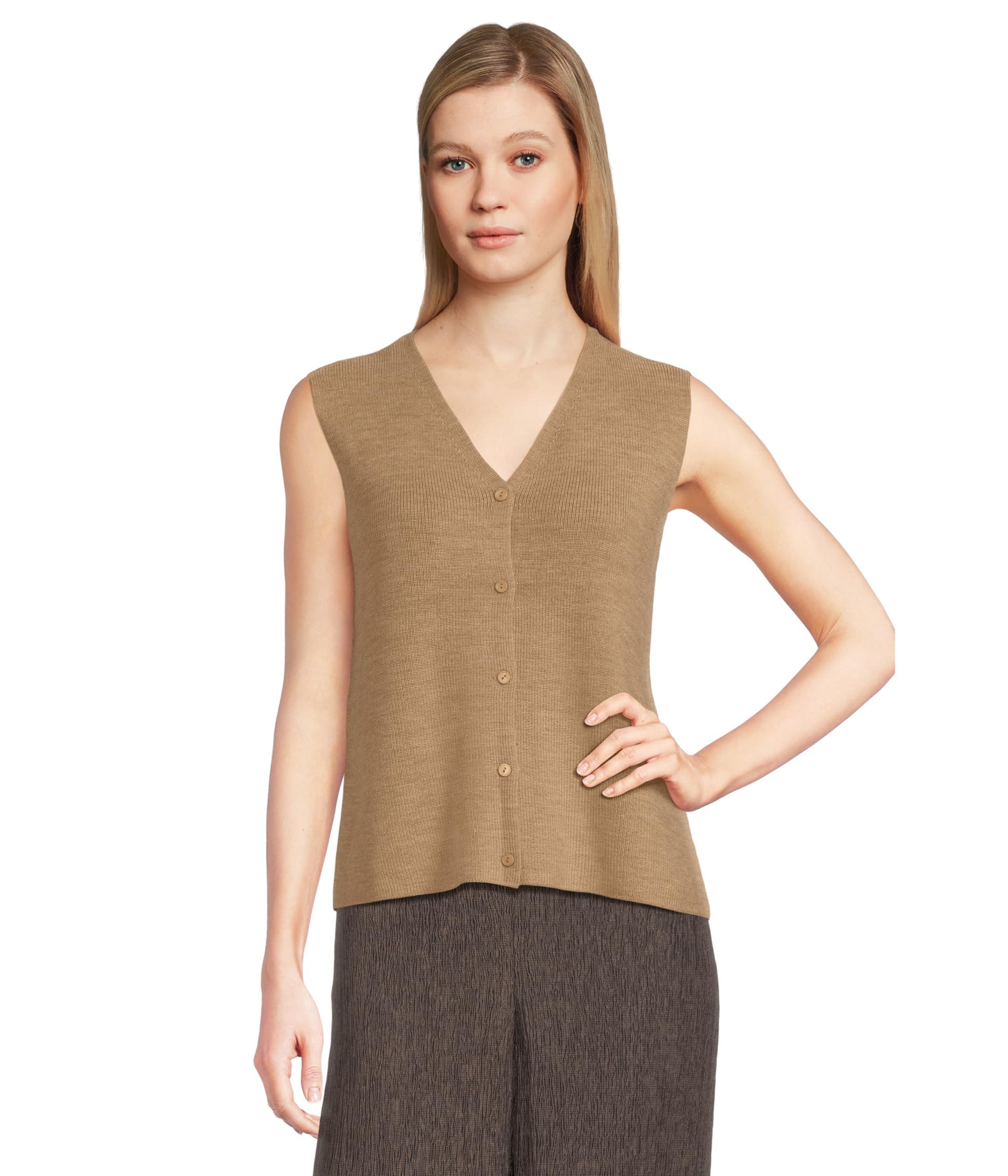 Merino V-neck Vest