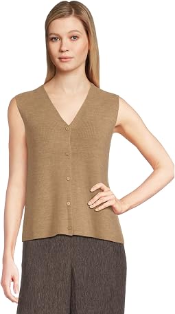 Merino V-neck Vest