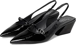 Black Patent Faux