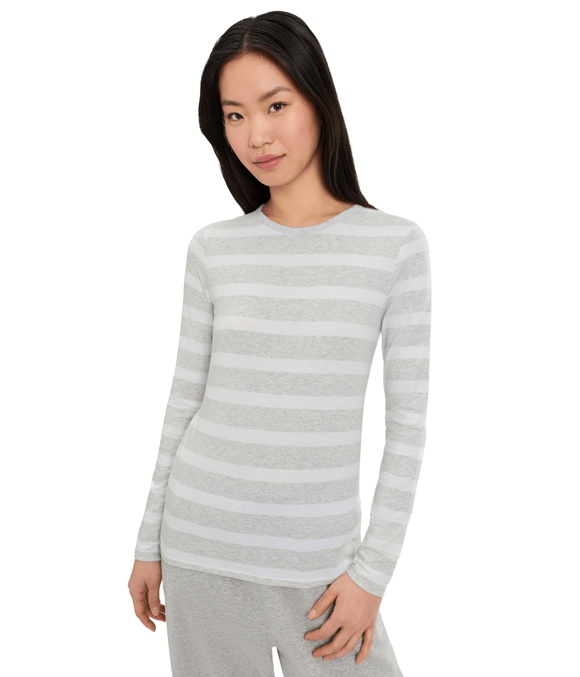 Nola Long Sleeve Fitted T-Shirt