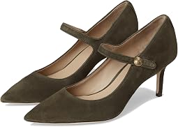 Lanette Suede Mary Jane Pumps