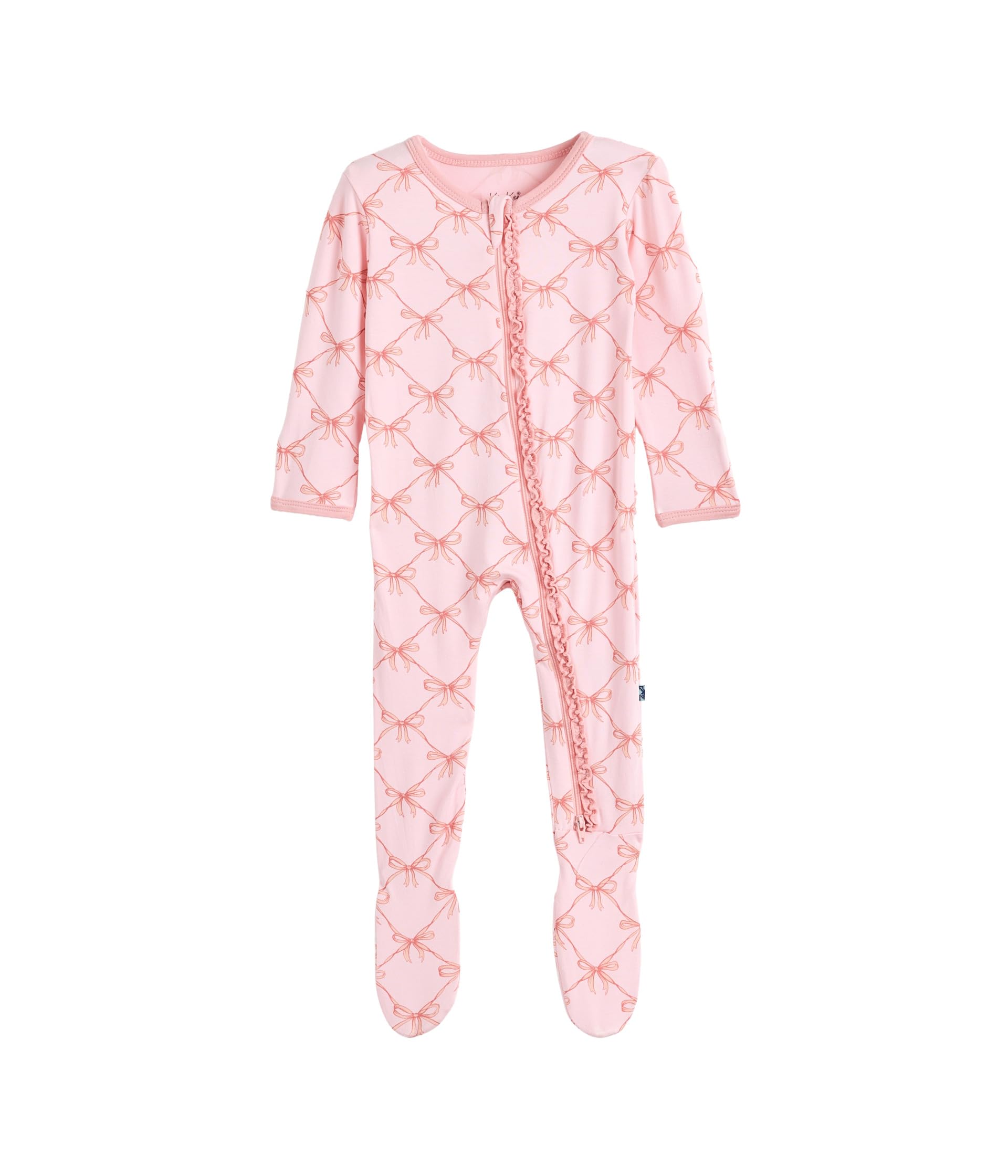 Детский комбинезон Print Muffin Ruffle Footie с молнией