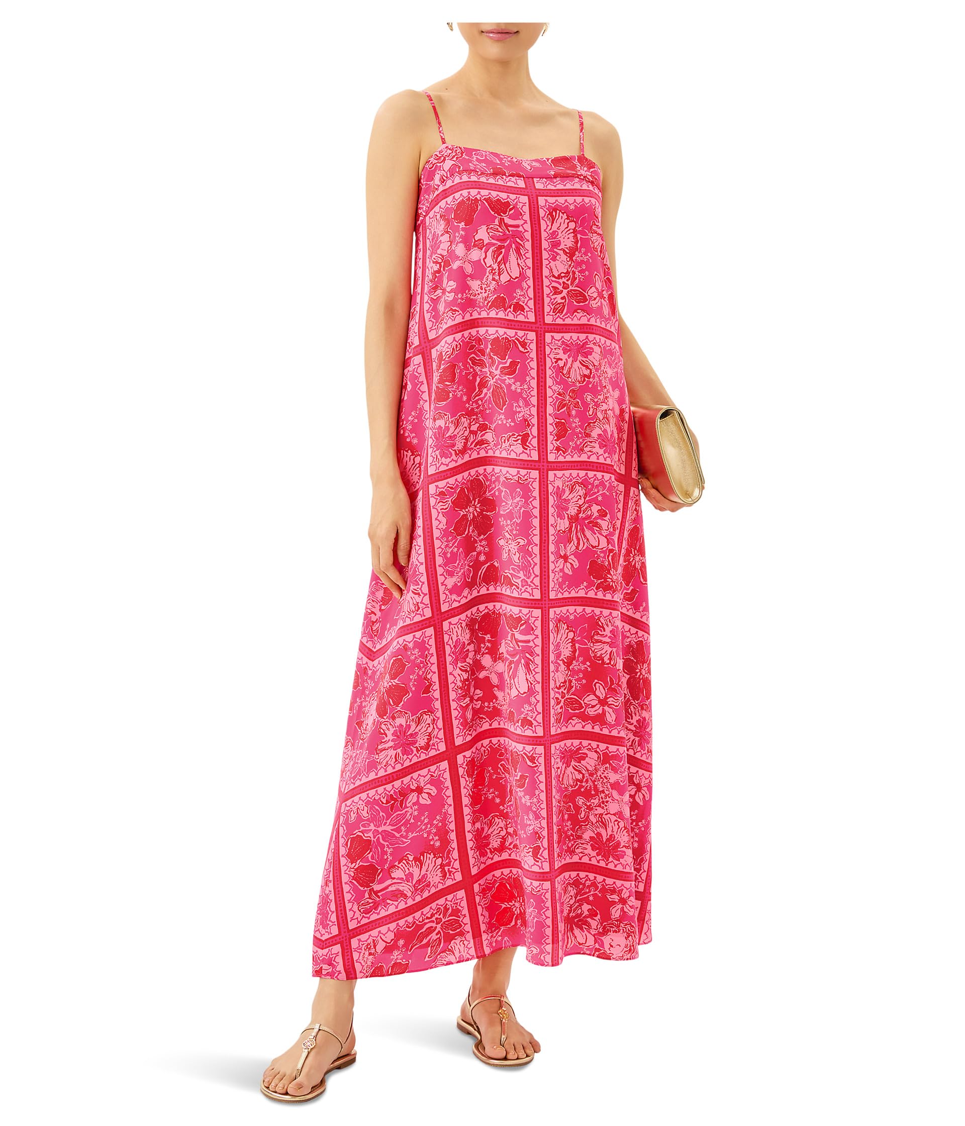 Jesslyn Silk Maxi Slip Dress