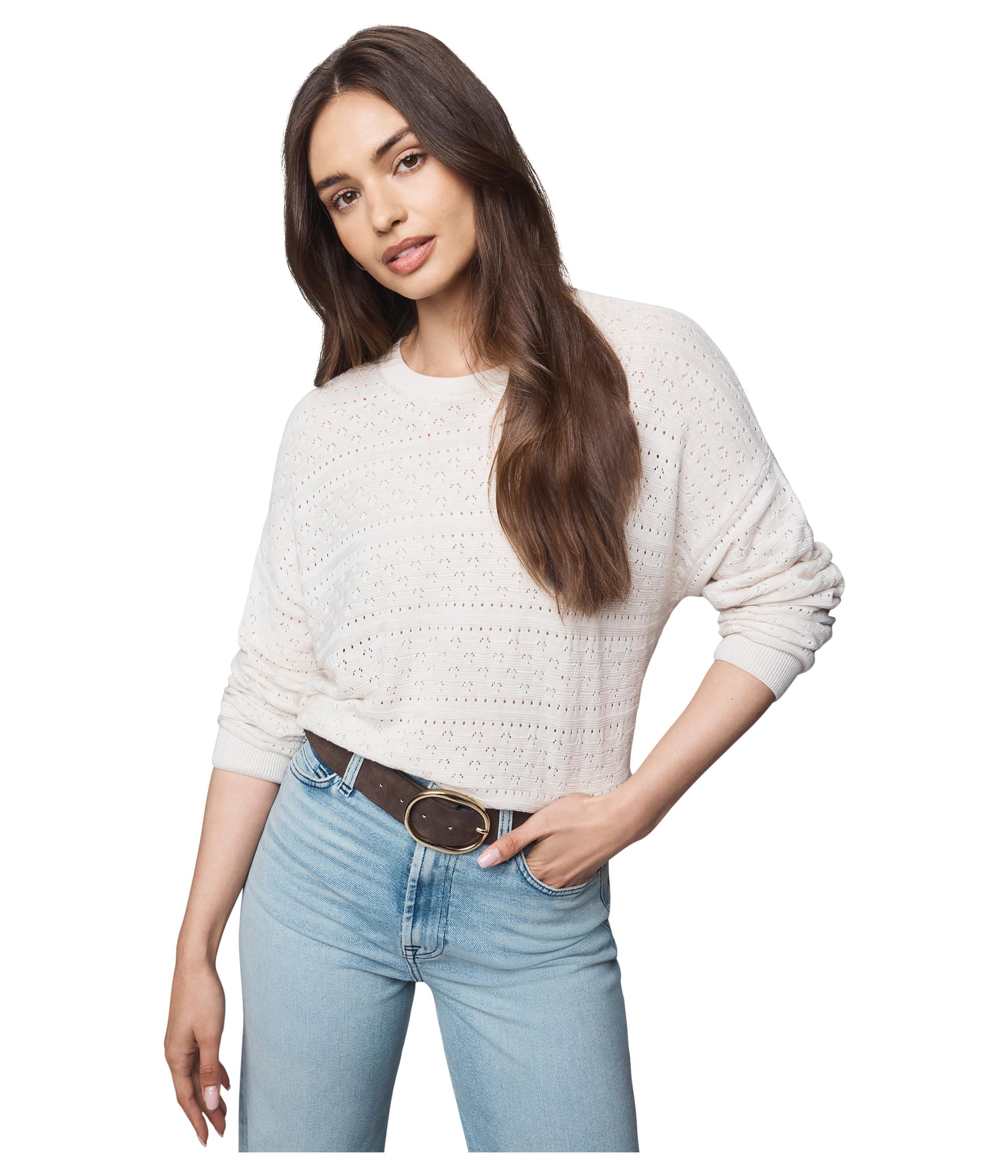 Georgie Pointelle Sweater