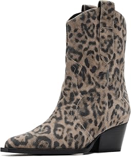 Leopard Suede