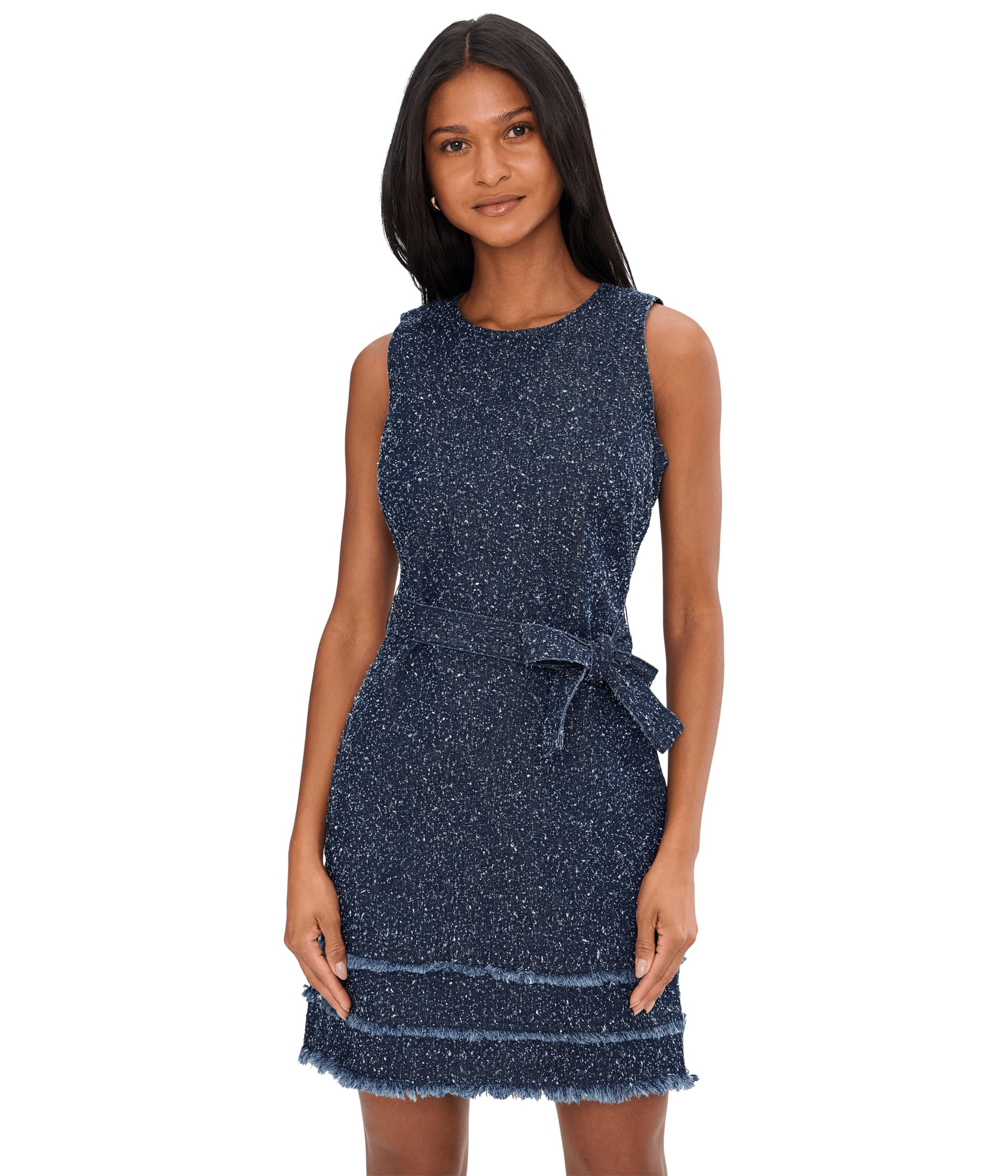 Denim платье Boucle Self Tie