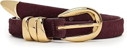Triple Metal Keeper Belt: Haircalf