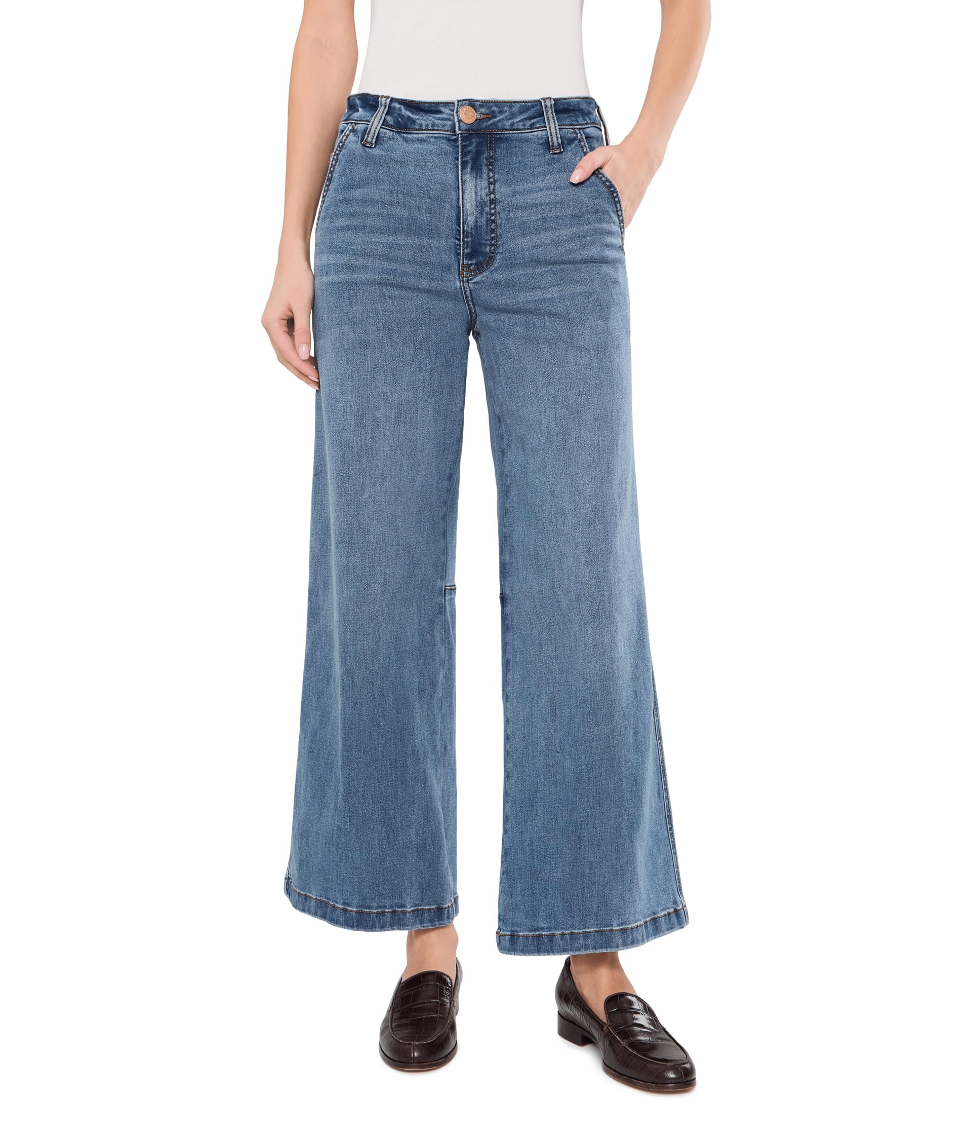 Брюки KUT from the Kloth Meg-High-Rise, Wide Leg