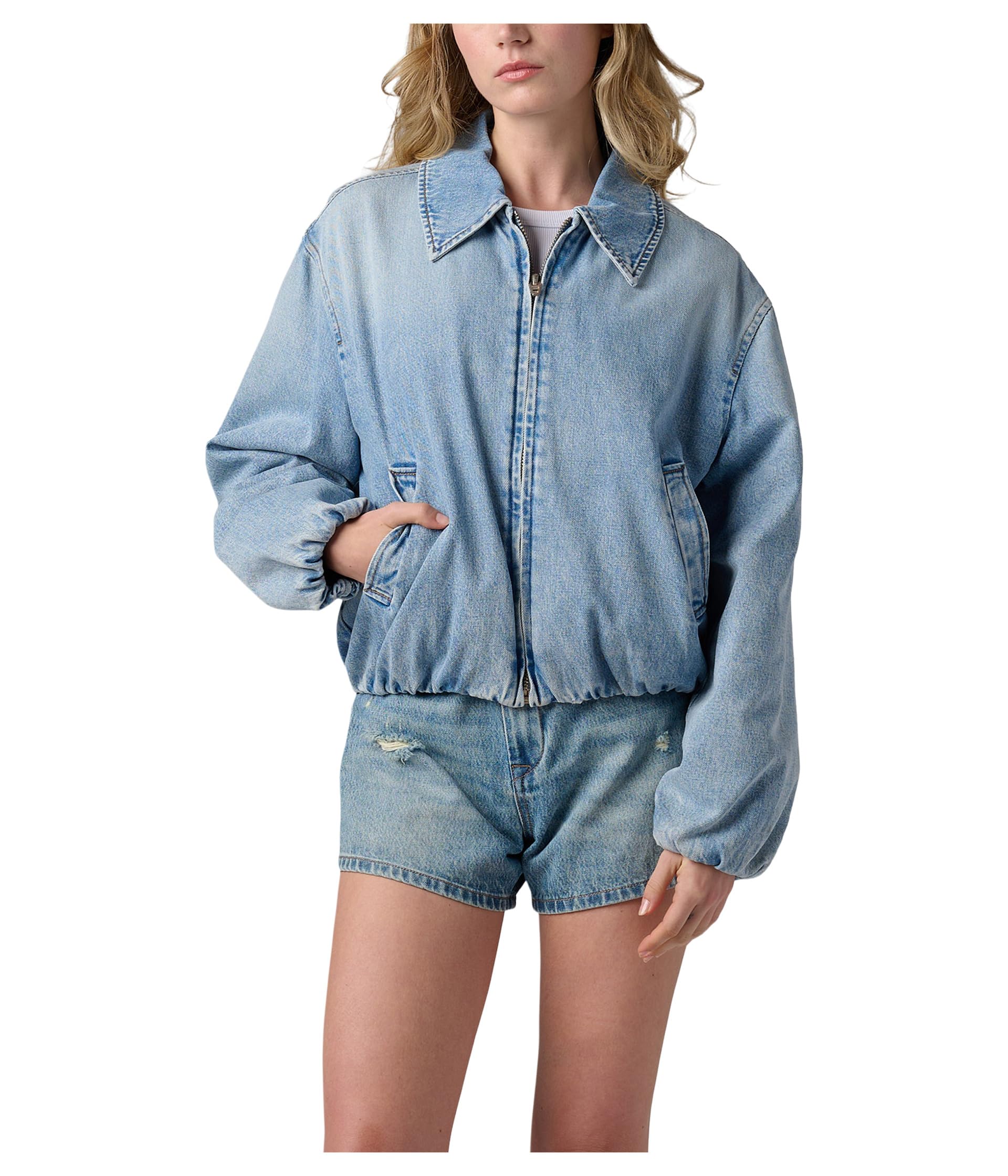 Bottomless Brunch Denim Bomber Jacket