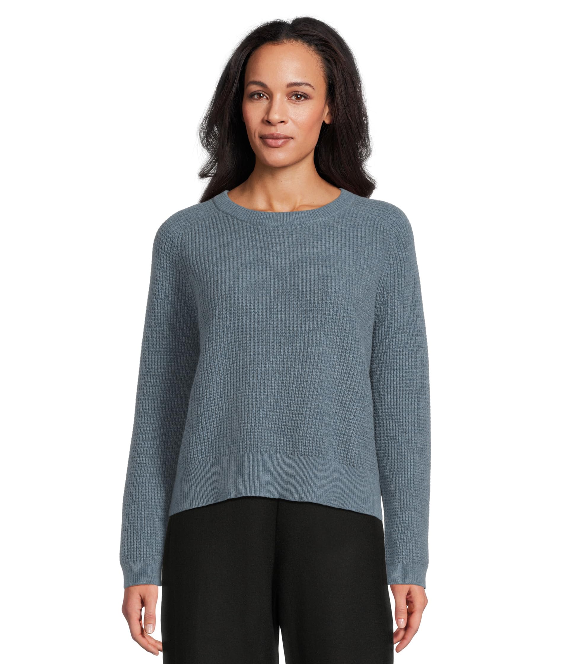 Cotton And Recycled Cashmere T Crew Neck Sweater