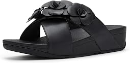 Женские шлепанцы FitFlop Lulu Flower Cross Slides