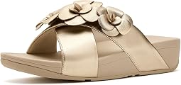 Женские шлепанцы FitFlop Lulu Flower Cross Slides