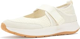 F-mode Flow Knit/Suede Mary Janes
