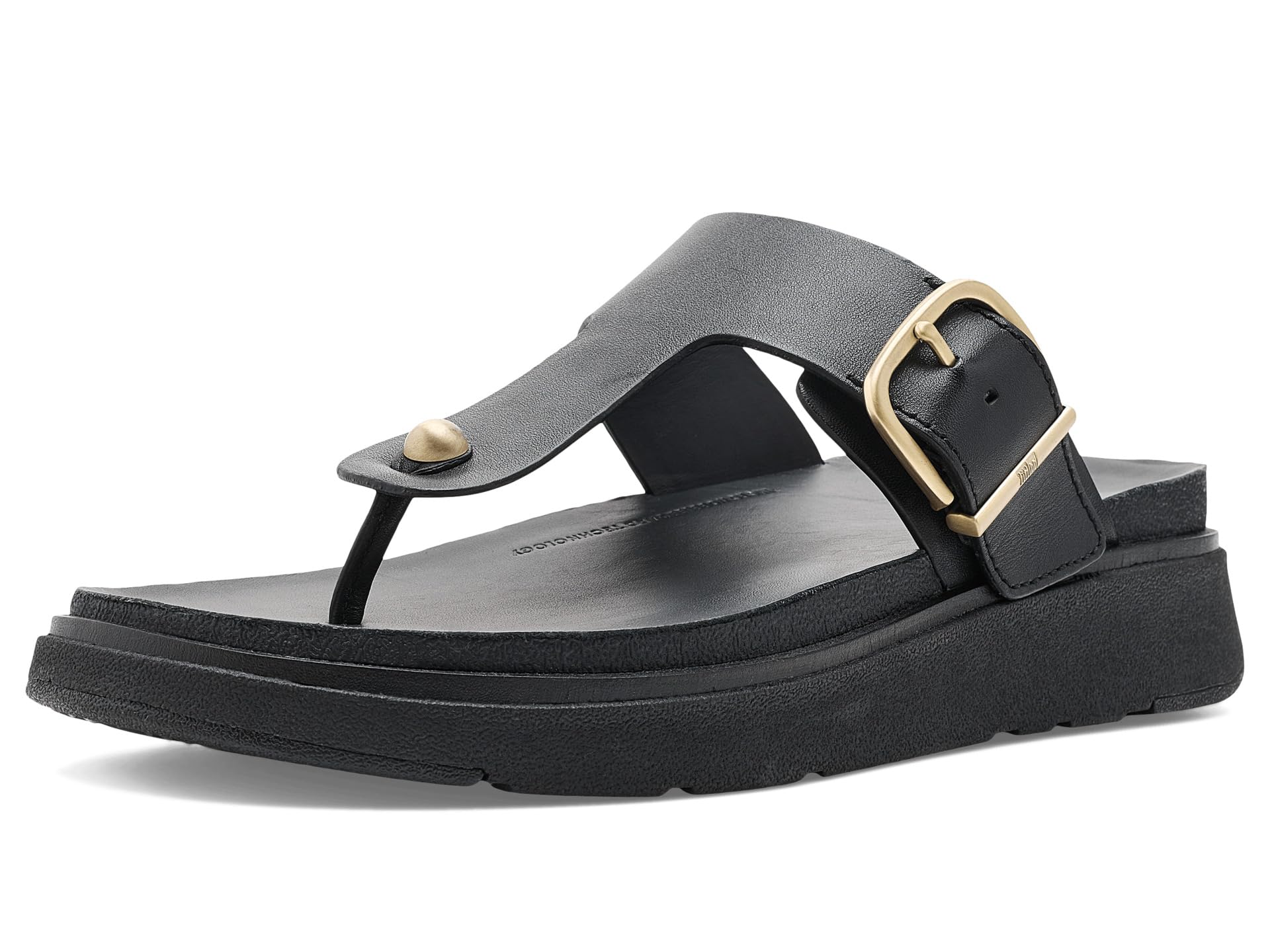Сандалии FitFlop Gen-FF Buckle Leather Toe-Post