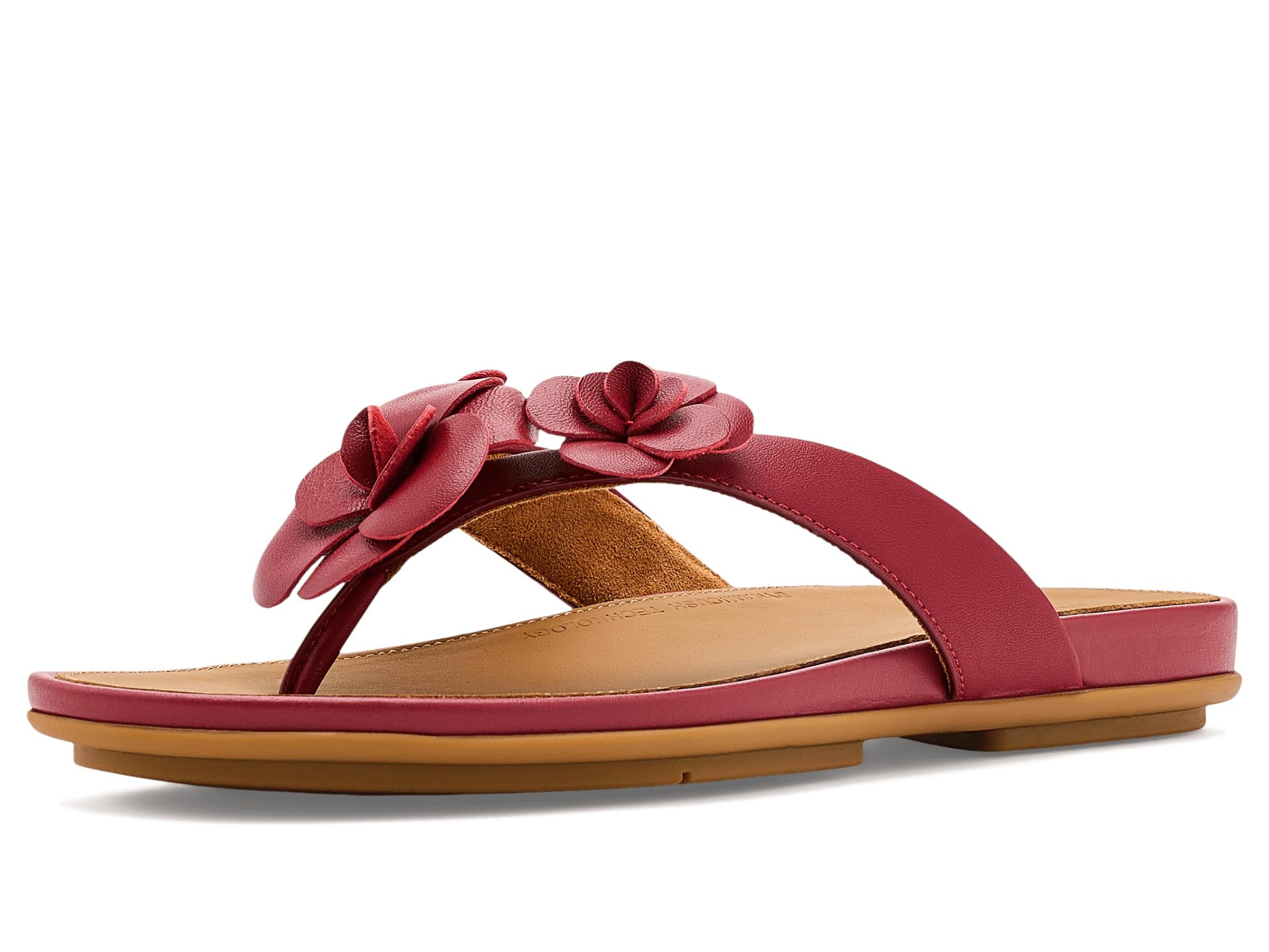 Сандалии FitFlop Gracie Flower Leather Flip-flops