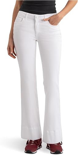 Kelsey Mid-Rise Kick Flare with Wide Hem