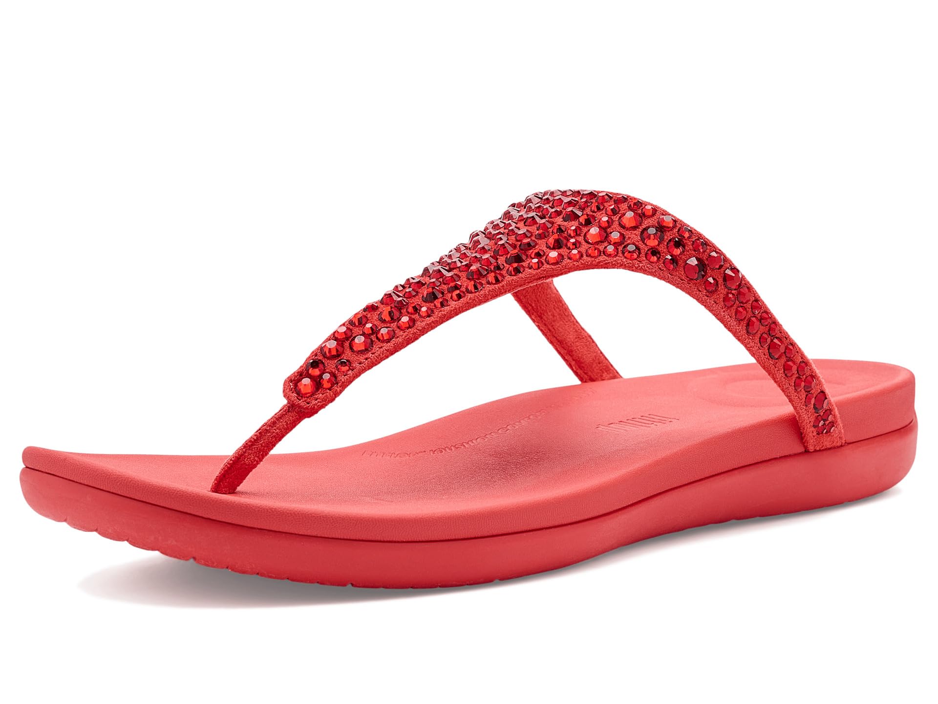 Solay Mixed-Crystal Toe-Post Sandals