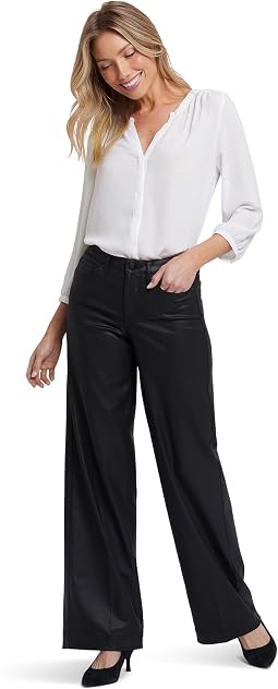Джинсы NYDJ Coated Teresa Wide Leg