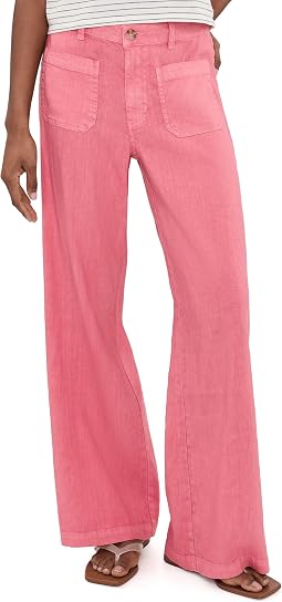 Meg High-Rise Wide Legs with Patch Pocket